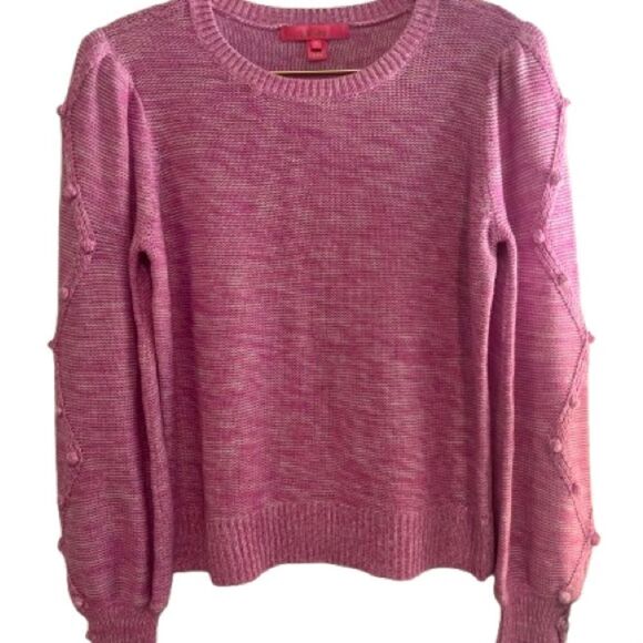 Lilly Pulitzer Pink Crew Neck Sweater NWOT - Picture 2 of 9